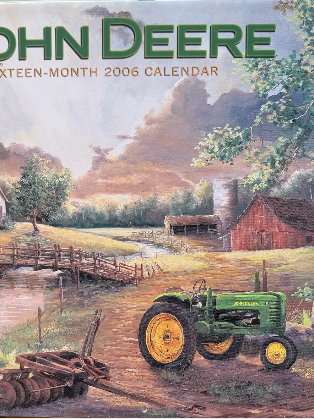 John Deere 2006 Sixteen-Month Wall Calendar DateWorks Calendar/Used